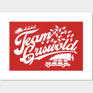 Team Griswold Christmas Posters and Art